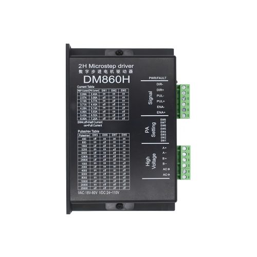 DM860H Stepper Motor Driver Module, DC24V-110V/AC18V-80V, 7.2A, 128 Subdivision