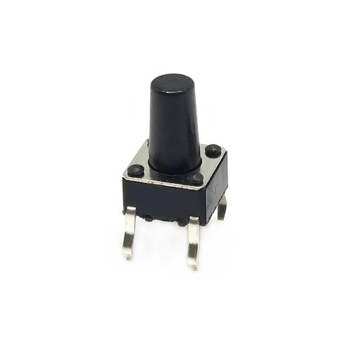 10pcs Tactile Push Button Switch, Through-hole, 6x6x9MM