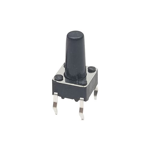 10pcs Tactile Push Button Switch, Through-hole, 6x6x11MM