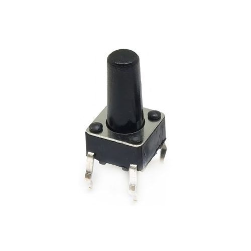 10pcs Tactile Push Button Switch, Through-hole, 6x6x13MM