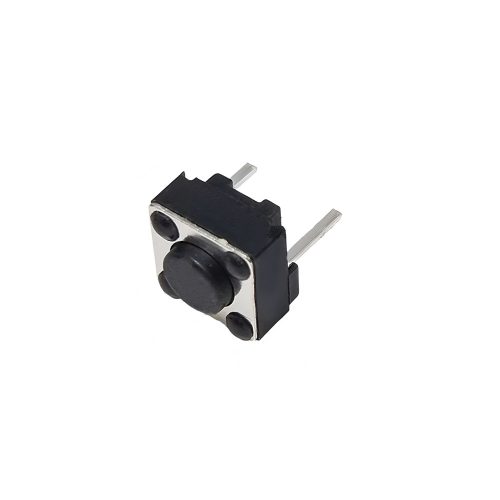 10pcs Tactile Push Button Switch, Through-hole, 2-Pin, 6x6x4.3MM