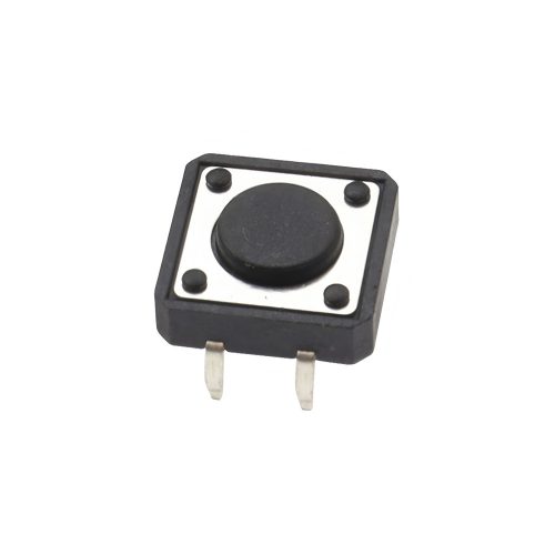 10pcs Tactile Push Button Switch, Through-hole, 12x12x4.3MM