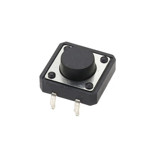 10pcs Tactile Push Button Switch, Through-hole, 12x12x6MM