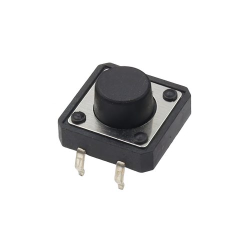 10pcs Tactile Push Button Switch, Through-hole, 12x12x7.5MM