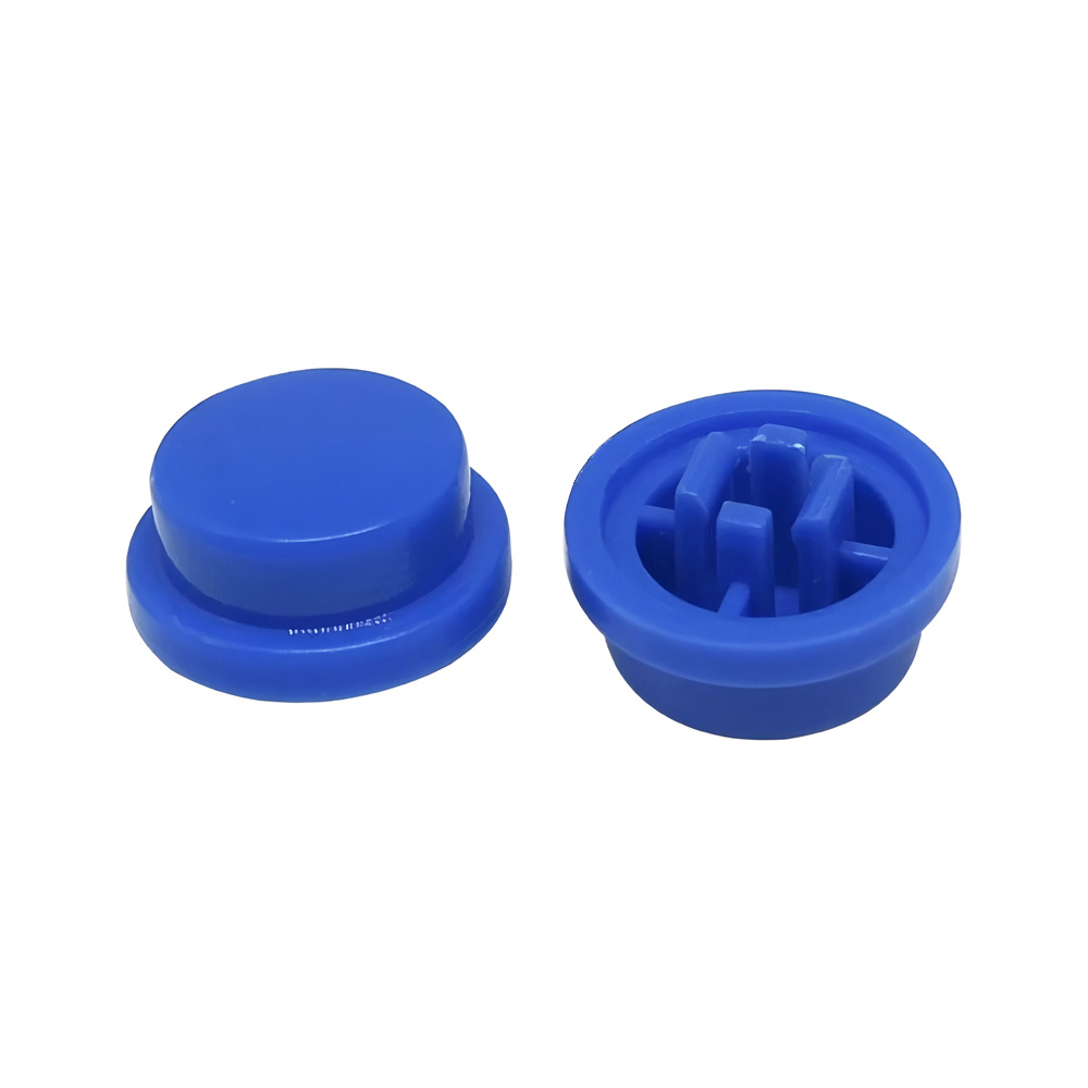 A4011-3054 10pcs Tactile Switch Round Caps for 6x6x7.3MM Tactile Switch, A95, 10mm*10mm, Blue