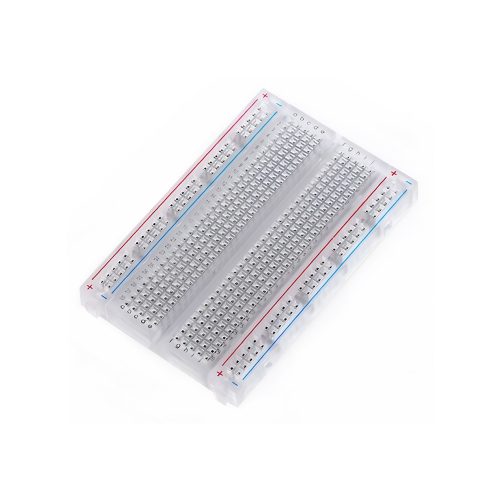 400-pin Soldless Breadboard, 83mm*55mm*8.5mm, ABS, Transparent
