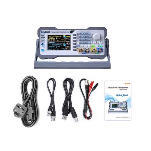 PSG9080 80MHz 2CH DDS Function Signal Generator Arbitrary Waveform Generator Source Frequency Meter, UK Plug
