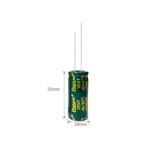 High-frequency Aluminum Electrolytic Capacitor, 10V 4700μF, 10mm*25mm