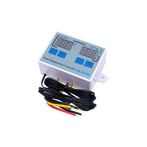 XK-W1088 Dual Digital Thermostat Switch Temperature Controller