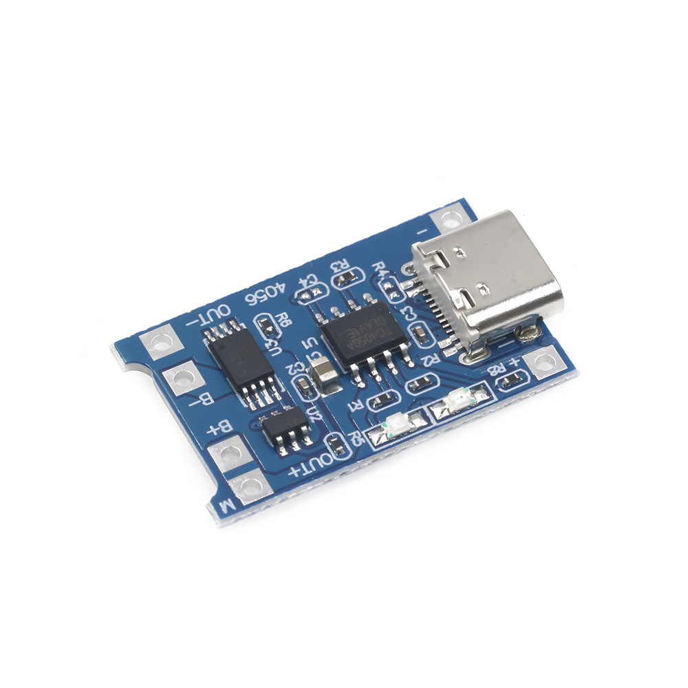 TP4056/TC4056 1A Lithium Lithium Battery Charging Module with Overcurrent Protection, Type C